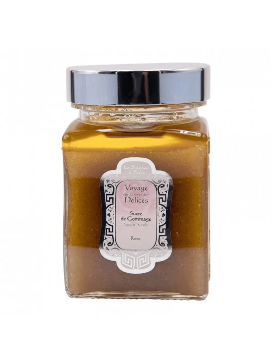 Цукровий скраб для тіла Троянда Sugar Scrub Rose, 300 мл