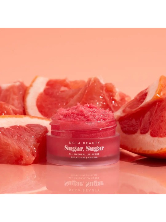 Цукровий скраб для губ «Рожевий грейпфрут» NCLA Beauty Sugar, Sugar - Pink Grapefruit, 15 мл