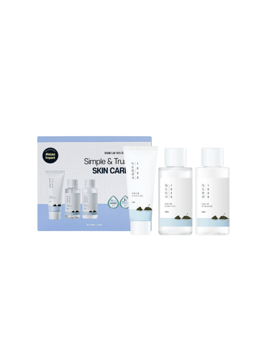 Набір зволожуючих засобів ROUND LAB 1025 Dokdo Mini Skin Care Set