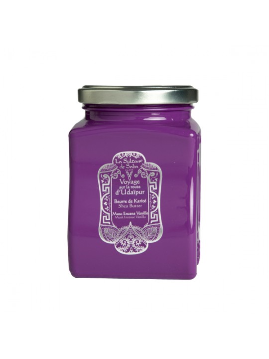 Масло Каріте Мускус, Ладан і Ваніль Udaipur Shea Butter Musk Incense Vanilla, 300 мл