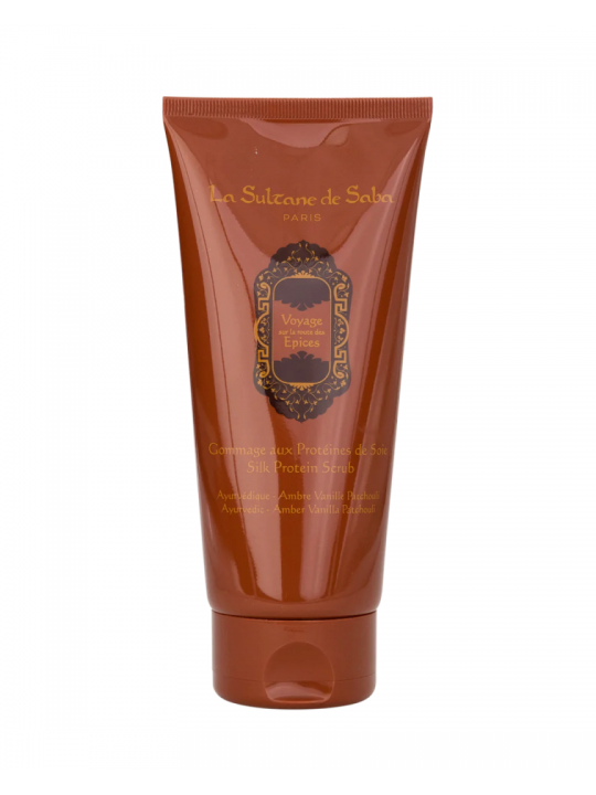 Скраб для тіла шовковий Аюрведичний Silk Protein Scrub Ayurvedique, 200 мл