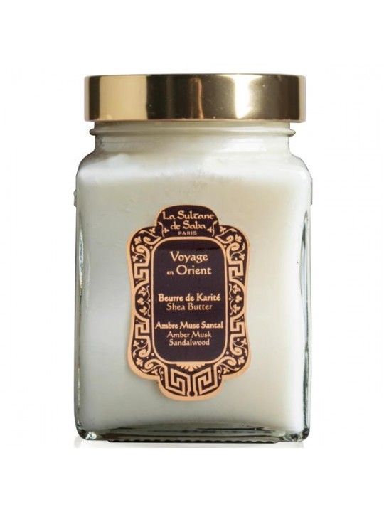 Масло Каріте Амбра, Мускус і Сандал Shea Butter AMS, 300 мл